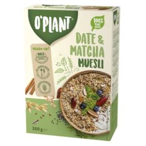 Musli O'PLANT Date & matcha 350g