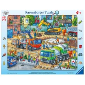Puzzle Dešavanje na gradilištu RAVENSBURGER