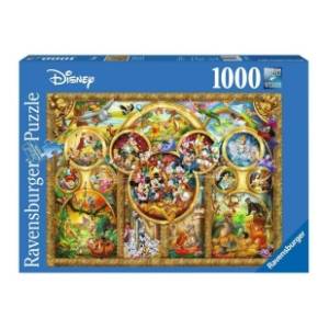 Puzzle Diznijevi likovi u zlatu RAVENSBURGER