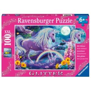 Puzzle Jednorog u gliteru RAVENSBURGER