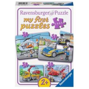 Puzzle Moja vozila sa prvenstvom prolaza RAVENSBURGER