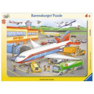 Puzzle Na aerodromu RAVENSBURGER