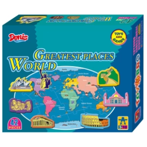 Puzzle Najveće svetske znamenitosti DENIS