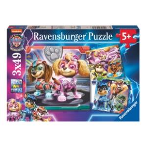 Puzzle Patrolne Šape 3x49 delova RAVENSBURGER