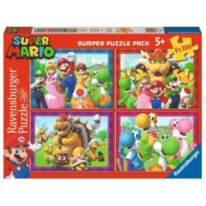 Puzzle Super Mario 4x100 delova RAVENSBURGER
