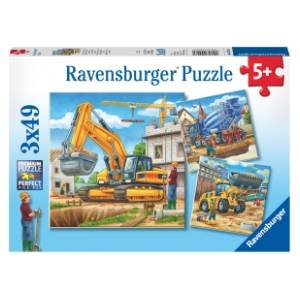 Puzzle Velike graditeljske mašine RAVENSBURGER