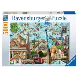 Puzzle Veliki gradovi kolaž RAVENSBURGER