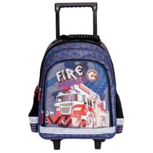 Ranac za školu ergonomski S-COOL Trolley fire truck