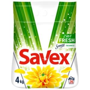 SAVEX Fresh deterdžent za veš 26 pranja (4kg)