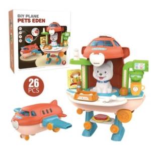Veterinarski set avion MILLA TOYS