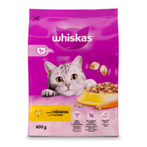 WHISKAS Adult briketi za mačke piletina 800g
