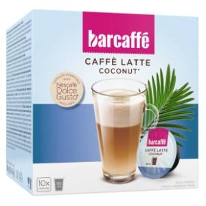 Kapsule BARCAFFE Latte kokos 160g