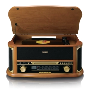LENCO TCD-2551WD Classic Phono Retro gramofon