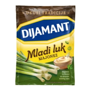 Majonez DIJAMANT mladi luk 95ml