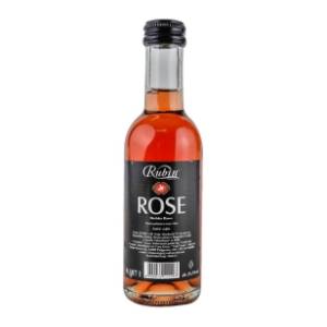 Roze vino RUBIN Rose 0,187l