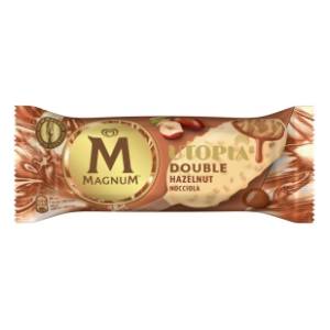 Sladoled MAGNUM Double gold huzelnut 85ml