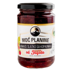 Slatko MOĆ PLANINE divlje šumske jagode 380g