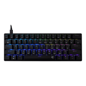 WHITE SHARK tastatura Shinobi 2 US Black Blue