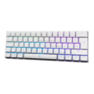 WHITE SHARK tastatura Shinobi 2 White US Red