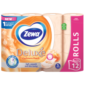 ZEWA Deluxe cashmere peach toaletni papir 3sloja 12kom
