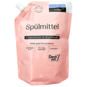 Deterdžent za posuđe DENKMIT smokva i bosiljak dopuna 600ml