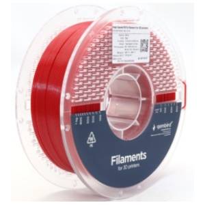 GEMBIRD PETG 1,75mm kotur 1kg Crveni filament za 3D štampač