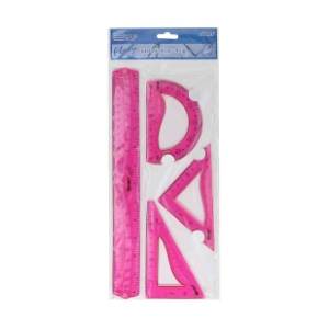 Geometrijski set SPIRIT Flexy 30cm