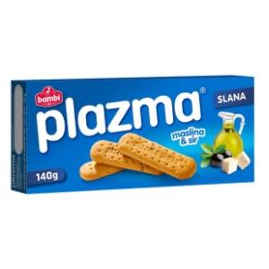 Keks Bambi PLAZMA slana masline i sir 140g