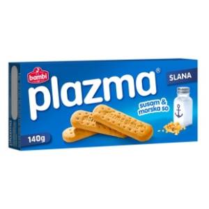 Keks Bambi PLAZMA slana susam i morska so 140g