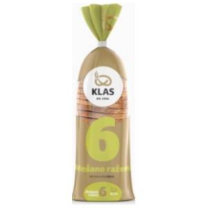 KLAS hleb mešano raženi rezani 500g