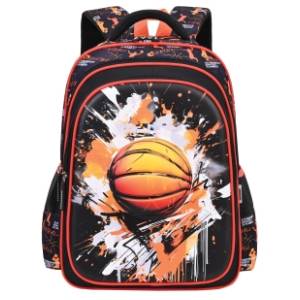 Ranac za školu ojačana leđa S-COOL 3D Eva basketball