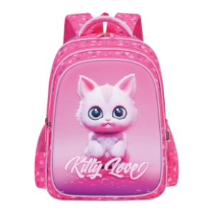 Ranac za školu S-COOL 3D Eva kitty love