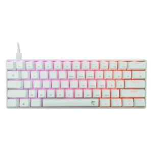 WHITE SHARK tastatura Shinobi 2 US White Blue
