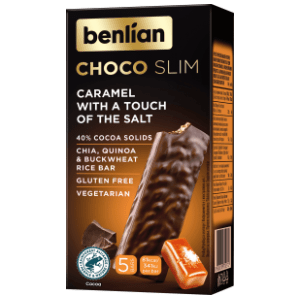 Štanglica BENLIAN Choco slim čokoladna slana karamela 80g