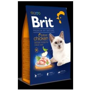 BRIT Premium by nature indoor hrana za mačke piletina 8kg