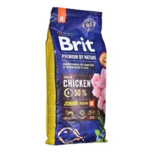 BRIT Premium by nature junior medium hrana za pse 15kg