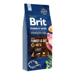 BRIT Premium by nature light all breeds hrana za pse 15kg