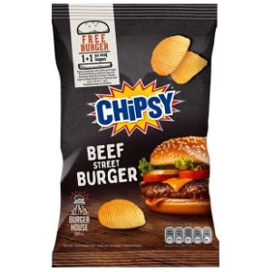 Čips CHIPSY beef street 95g