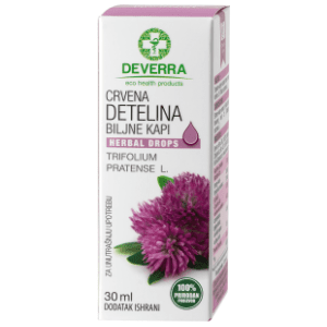 DEVERRA biljne kapi crvena detelina 30ml