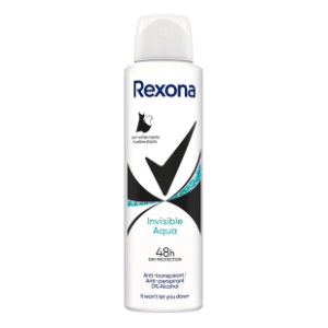 Dezodorans REXONA invisible aqua 150ml
