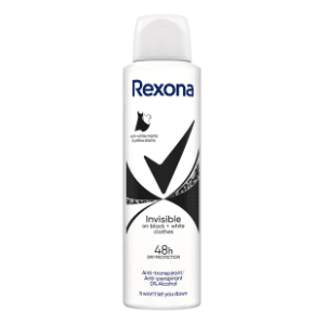 Dezodorans REXONA Invisible black&white 150ml