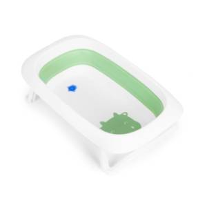 ECO TOYS sklopiva kadica za bebe Cow zelena