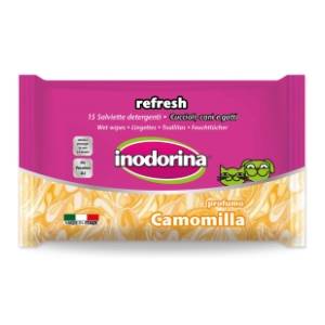 INODORINA Chamomile vlažne maramice za pse 15kom
