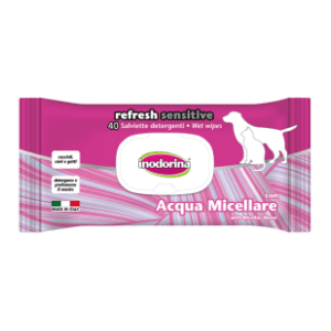 INODORINA Sensitive aqua water vlažne maramice 40kom