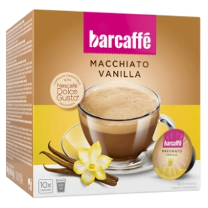 Kapsule BARCAFFE macchiato vanilla 140g