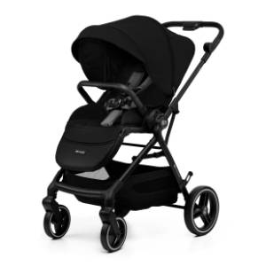 KINDERKRAFT kolica za bebe 3 u 1 Yoxi Mink Pro Pure crna