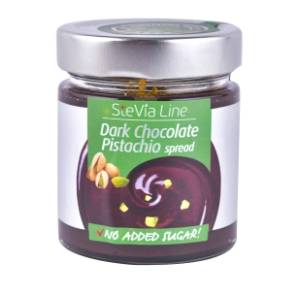 Krem STEVIA LINE crna čokolada i pistaći 200g