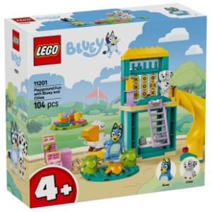 LEGO Bluey zabava na igralištu sa Blui i Kloi 11201