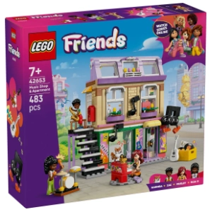 LEGO Friends muzička prodavnica i stan 42653