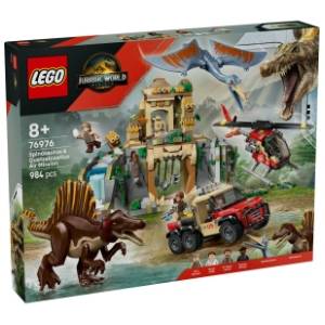 LEGO Jurassic World vazdušna misija sa spinosaurusom i kvecalkoatlusom 76976